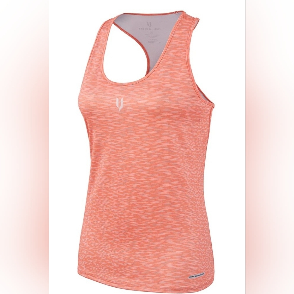 New Iron Joc Women's 2x Racer Back Tank Top. This high-performance workout top